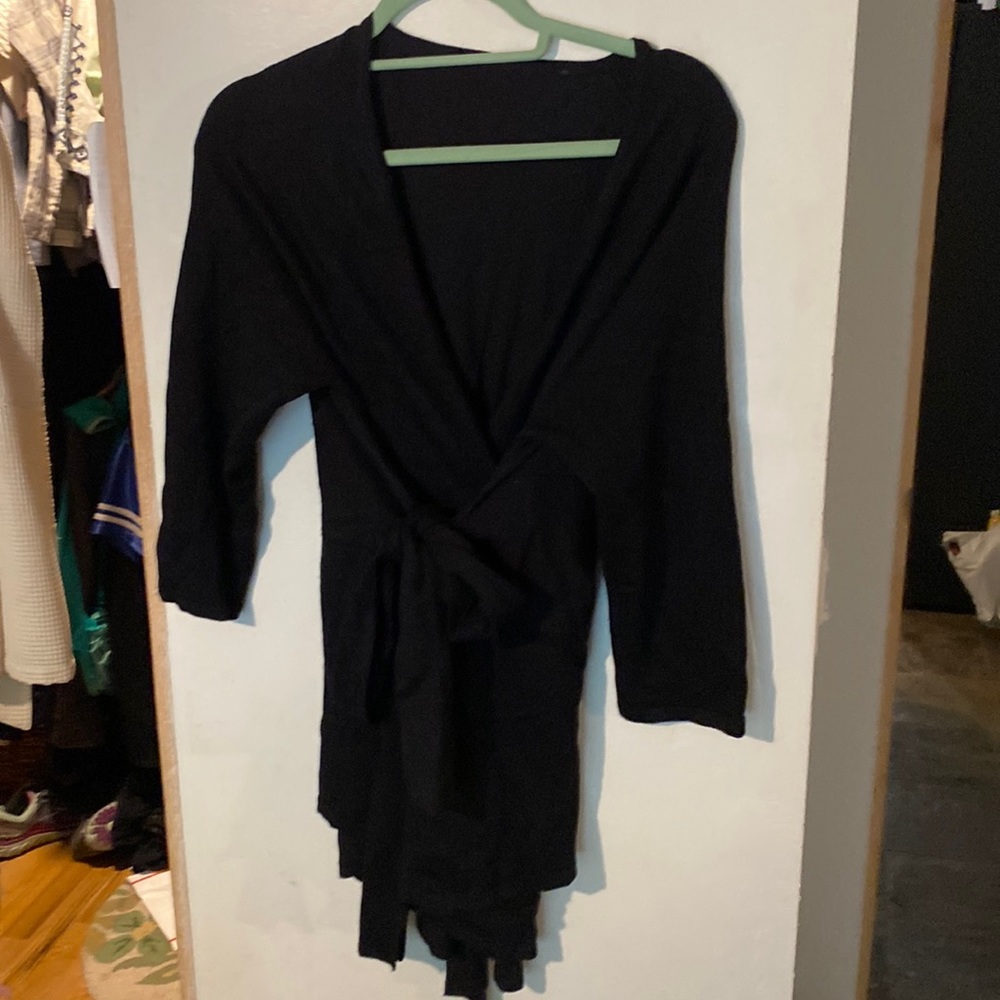 Calvin Klein Wrap Sweater NWOT -L